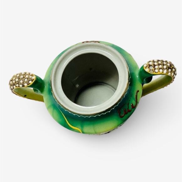 Vintage Japanese Dragonware Sugar Bowl 1930s - Picture 2 of 5